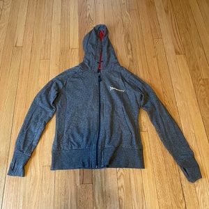 Orangetheory Gray Zip-up Sweatshirt - Size Small